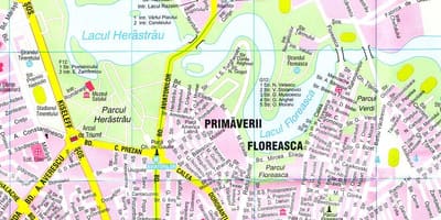 Bucharest city tour žemėlapyje