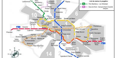Žemėlapis metrorex 
